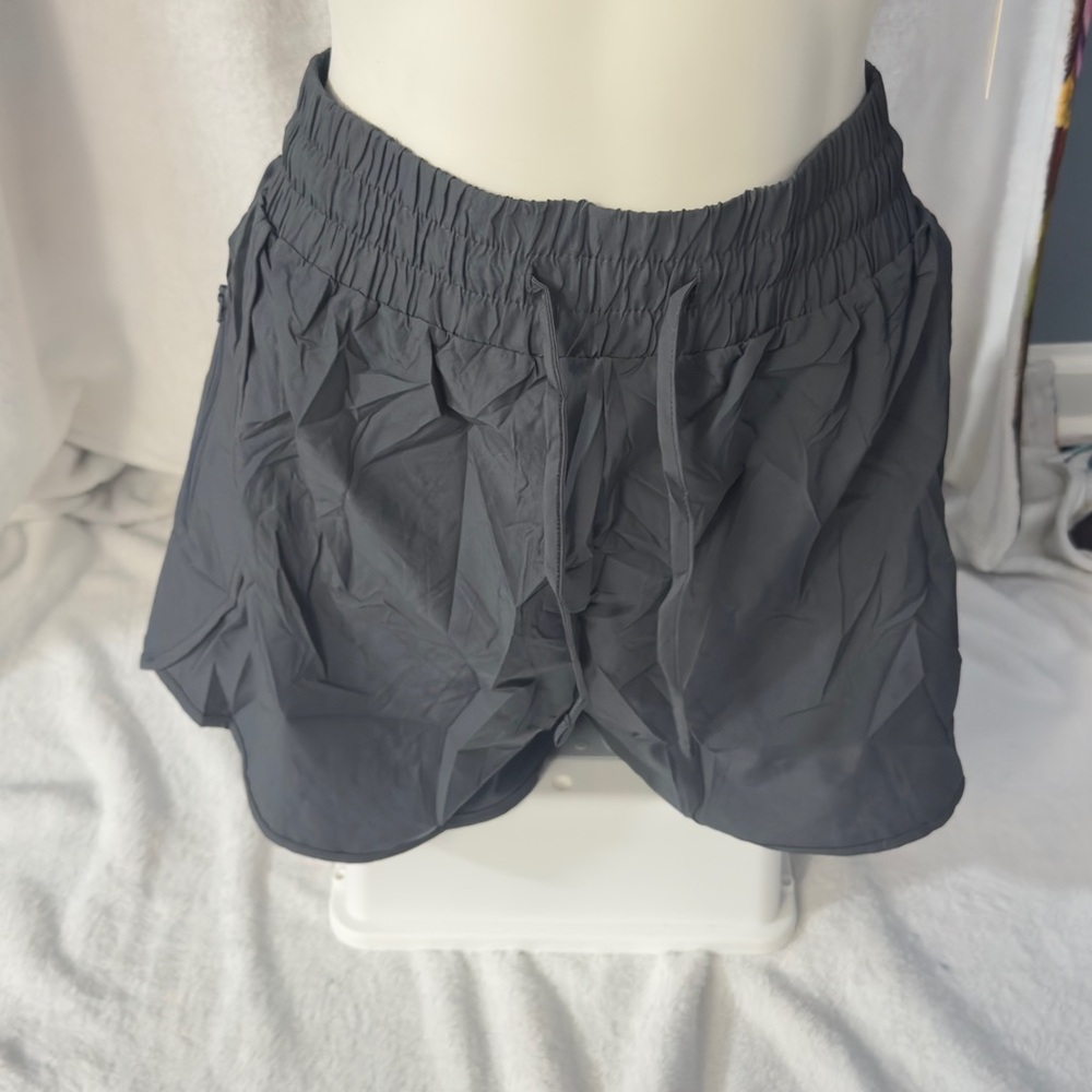 Women's Black Athletic Shorts